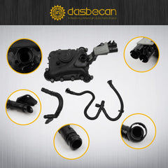 Oil Separator PCV Valve Vent Trim Compatible with Audi Touareg 3.0T 2011-2018 Audi A4 A5 A6 A7 A8 3.0T Audi Q5 Q7 3.0T OE# 06E103547AB 06E103547C 06E103547F