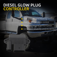 904-141 Diesel Glow Plug Controller Compatible with 2004 2005 Chevrolet Kodiak GMC Topkick C4500 C5500 Duramax Diesel Engine Replaces# 97379636