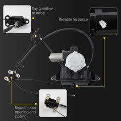 747-303 Passenger Side Power Sliding Door Motor Assembly w/Cable Compatible with Honda Odyssey 3.5L V6 2011-2017 Replaces# 72010-TK8-305 72010-TK8-A01(Right Side)