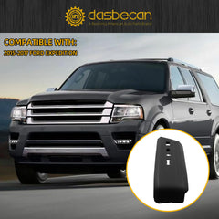 Left Driver Side Seat Switch Housing Compatible with 2015-2016 Ford Expedition Replaces GL1Z-14A707-CB FL1Z-14A707-CB Seat Switch Cover Bezel (Black)