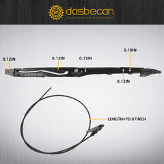 Sunroof Glass Cables &Track Assembly Repair Kit Compatible with Ford F150 F250 F350 F450 2015-2020, Ford Expedition Lincoln Navigator 2018-2020#FL3Z16502C22 FL3Z1651071A