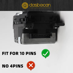 9206444 Media Switch Controller Joystick i-Drive 10 Pins 65829206444 Compatible with BMW F01 F02 F03 F04 F07 F10 F11 F25 Hybrid 5 7 X3 Series GT 2007-2017#OE 65829206446