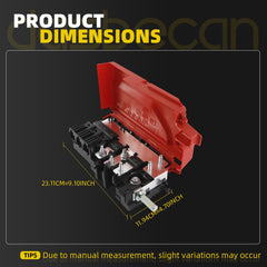 Front Fuse Box Compatible with Chrysler Pacifica 2017-2026 Voyager 2020-2026 OEM Replace 68260128AB