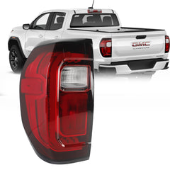 Tail Light Assembly Compatible With 2023-2026 GMC Canyon LED Taillight Rear Brake Lamp Left Driver Side Replace# 85036016 86595177 87818236