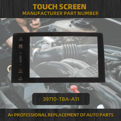 7' Touch Screen Glass Digitizer Compatible with 2016 2017 2018 Honda Civic Radio Navigation Display Replace# 39710-TBA-A11 39710-TBA-A21