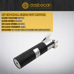 364262 RV in-Wall Slide-Out Motor Compatible with Lippert Schwintek in-Wall Slide System 42mm Mid Torque Motor with Brake 12V Replaces# 1510000227 18939601700