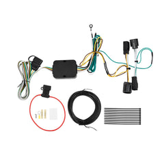 56331 Trailer Hitch Wiring Harness Kit Compatible with 2011-2020 Dodge Grand Caravan /2011-2016 Chrysler Town and Country/2021 2022 Chrysler Grand Caravan Vehicle-Side Custom 4Pins