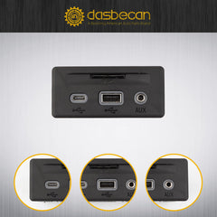 Center Console Auxiliary USB Receptacle Compatible with Chevrolet Silverado GMC Sierra 3500HD 2500HD 2020-2023 1500LTD 2022 1500 2019-2022 OE# 13529862 13526279