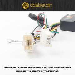 56158 4 Way Trailer Hitch Wiring Harness Compatible with Honda CR-V 2012 2013 2014 2015 2016 Towing Wire Harness Kit 4-Pin for CRV