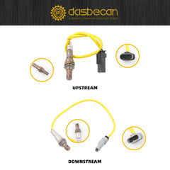 2Pcs Oxygen Sensor Upstream & Downstream Compatible with Buick Envision 2.5L 2017-2020 234-8080 234-8085