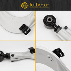 BP67476 2Pcs Rear Alignment Camber Arms Kit Compatible with Honda Civic Accord CR-V Insight 2016-2022 Left Right Adjustment Arms Replaces# 52510-TEA-T00 52520-TEA-T00 67476