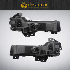 LED Fog Lights w/DRL Compatible With Tesla Model 3 2017-2023 Tesla Model Y 2019-2024 Front Fog Lamp Assembly Replaces# 107739100D 107739200F Right Passenger Left Driver Side