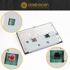 12" Touch Screen SYNC 4 LCD Display Navigation Radio Compatible with Ford 150/250 / Expedition/Bronco 2020-2024 NC3T-18B955-FC ML3T-18B955-AF