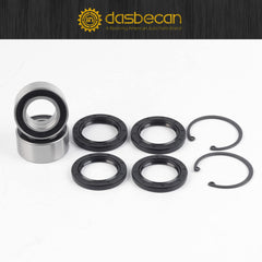 Front Wheel Bearings and Seals Kit Compatible with Honda TRX400 1995-2003 Foreman 450 ES 1998-2004 TRX500 2001-2009 2011-2014 TRX650 2003-2005 TRX680 2003-2021 91051-HA7-651