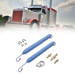 Hood Spring Cable Kit Compatible with 1987-2006 Peterbilt 357 377 379 Replaces 13-03761 13-03663 L92-6000-0718 13-04638 13-03662