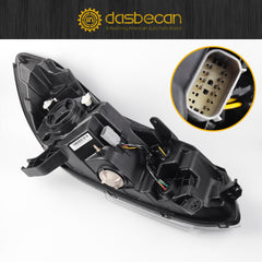 GM2502450 LED DRL Headlights Compatible with Chevrolet Chevy Trax 2017 18 19 20 21 2022 42725480 Driver Side Ledlights Front Bumper Light