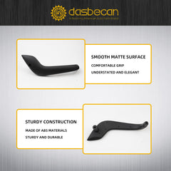 Left Driver Side Interior Door Pull Handle Replacement for Ford Fiesta 2011-2020 Only Fit for Power Window Relaces# D2BB-5420183-1A31 Black