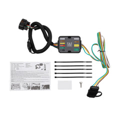 56420 Trailer Wiring Harness Compatible with Hyunda Palisade Santa Cruz Fe Tucson KIA Sorento Carnival Telluride 2019-2024 4-Pin Connector Towing Wiring Kit