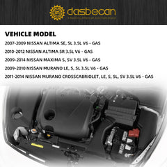 39155 Drive Belt Tensioner +7PK1705 Serpentine Belt+ Idler Pulley Compatible with Nissan Maxima Murano 2007-2014 (3.5L V6 Only)