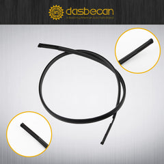 73853-3TA0A Pair Roof Molding Trim Drip Weatherstrip Compatible with Nissan Altima 2013-2018 Replace# 73852-3TA0A, Rubber Sealing Strips