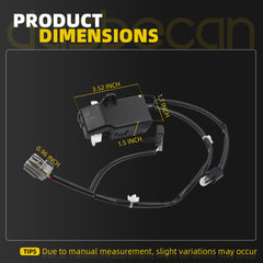 Transmission Shift Actuator Compatible with Ford F-150 2004-2014 / Lincoln Mark LT 2006-2008 Automatic Shift Lock Gear Actuator Replace# 609039 4L3Z-7E096-AA 4L3Z-7E096-AB 7L3Z-7E096-A - Dasbecan