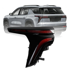Driver Side Tail Light Assembly Compatible with 2024-2026 Chevy Traverse Rear Left Lamp Outer with LED Replaces# 26565982