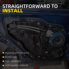 Rear Right Window Regulator Without Motor Compatible with Hyundai Santa Fe 2019-2023 Replaces# 83471S1000 83471-S1000