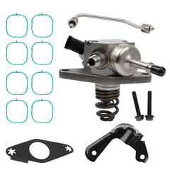 12697966 12688606 GDI High Pressure Fuel Pump Kit with Intake Manifold Gaskets & Fuel Feed Pipe, Compatible with Chevy Silverado Tahoe Suburban GMC Sierra Yukon Escalade 2014-2020