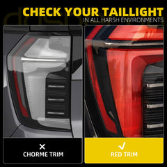 Tail Light Assembly Compatible With 2025-2026 Chevy Suburban/Tahoe LED Lens Taillight Rear Lamp Right Passenger Side Replace# 85765645 85742165 85050857