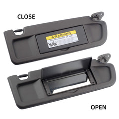 Atlas Gray Pair Sun Visor Compatible with Honda Civic 2006-2011 Replaces# 83280-SNA-A01ZA 83280-SNA-A01ZB 83230-SNA-A01ZA 83230-SNA-A01ZB
