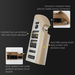 Dasbecan Window Master Switch Assembly Compatible with 2007-2009 Chevy GMC