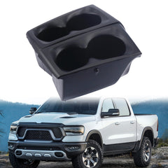 Door Cup Holder Insert Compatible with Ram 1500 2019-2025 Cupholders Replace# 5YK46TX7AC A Pair (Right and Left)