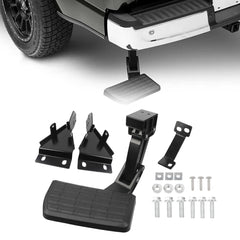 Rear Bed Step Retractable Bed Step Bumper Step Compatible with Ford F150 2021 2022 2023 Rear Tailgate Bedstep Replace# 75328-01A