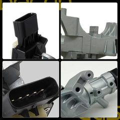 Dasbecan Ignition Lock Cylinder Housing Compatible With 2007-2017 Jeep Patriot Compass Wrangler Liberty Chrysler PT Cruiser Pacifica 200 Dodge Nitro Calibe rAvenger OE# 68054822AB 68054822AA