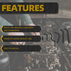 Low Pressure Fuel Line Kit Compatible with LB7 Duramax 2500 3500HD Diesel Pickup 6.6L 2001-2004 Replace 97216067 97216063 97230321 97216066 97216065 97216064