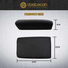 Center Console Armrest Cover Lid Assembly Compatible with 2007-2017 Chevy Traverse, Buick Enclave, GMC Acadia Limited, Saturn Outlook Replace# 22905370