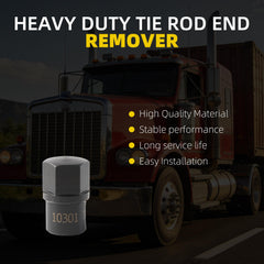 Dasbecan Tool Heavy Duty Tie Rod Remover 7/8 Inch-14, Tie Rod End Removal Tool Compatible with Class 7 – 8 Trucks & Equipment Replaces# 10301