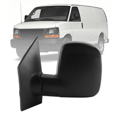Dasbecan Side Mirror Compatible with 08-17 Chevy Express Black 6pins