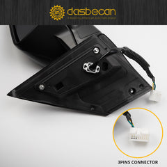 Right Passenger Side Mirror Non-heated Compatible with Honda C-RV 2012-2016 Replaces 76208-T0A-A11 (3Pins)