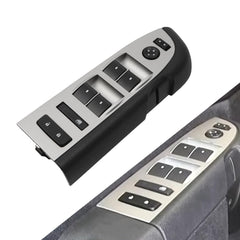 Window Master Switch Compatible with 2010-2013 Chevy/Chevrolet Silverado GMC Sierra Bezel Mirror Lock Without Power Folding Mirror Replace#22968506 20945129