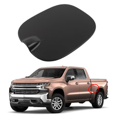 84745968 Fuel Filler Lid Gas Tank Door Compatible With Chevy Silverado 1500 2019-2024 5.8 ft Box Replace# 84126524