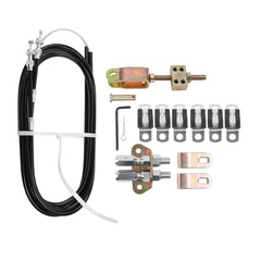 330-9371 Universal Rear Disc/Drum Emergency Parking Brake Cable Complete Kit 110" Long Cables with 97" Long Sheath E-Brake Set Replace# 140-14415-R