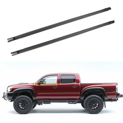 2PCS Driver and Passenger Side Outer Door Window Moulding Trim Seal Belt Weatherstrip Kit Compatible with Toyota Tacoma 1995-2004 Replace 68210-04020 6821004020 68160-04020 6816004020