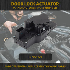 Front Right Passenger Side Door Lock Actuator Compatible with C6 Chevrolet Corvette 2005-2013 Cadillac XLR 2004-2009 Replaces 88956721