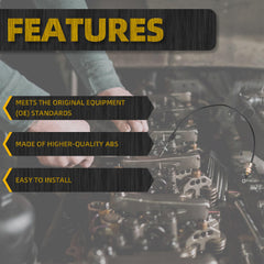 Lawn Mower Brake Cable Compatible with Bad Boy Mower Models 54” MZ Magnum Lawn Mower Brake Line MZ Magnum Brake Cable OE# 064-8057-75 064-8057-17