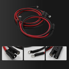 Truck & Plow Side Snowplow Power Ground Cables Kit Compatible with BOSS Plows Replaces# HYD01684 HYD01690