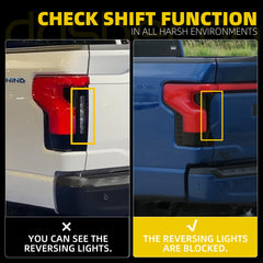 Tail Light Assembly LED Compatible With 2022-2025 Ford F150 Lightning (Platinum, Lariat) Taillight Rear Lamp Right Passenger Side Replace# NL34-13B504-BG
