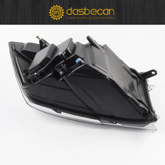 OE Projector Halogen Headlights w/LED Signal DRL Compatible With Dodge Ram 1500 2500 3500 2013-2018 Right Passenger Side Headlamp assembly Chrome Trim w/Bulbs Replaces#68324940AD CH250329