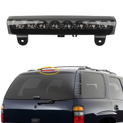 LED 3rd High Mount Brake Light Black Carge Light Compatible with 2000-2006 Chevrolet Suburban 1500/2500 Tahoe GMC Yukon 1500/2500 Replaces# 15170955 923-203 GM2890107
