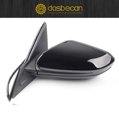 Left Driver Side Mirror Compatible with Honda Civic 2016-2021 Power Glass Heated Manual Folding Door Mirror Assembly Replaces 76258TBAC02ZA HO1320284 Black 5Pins